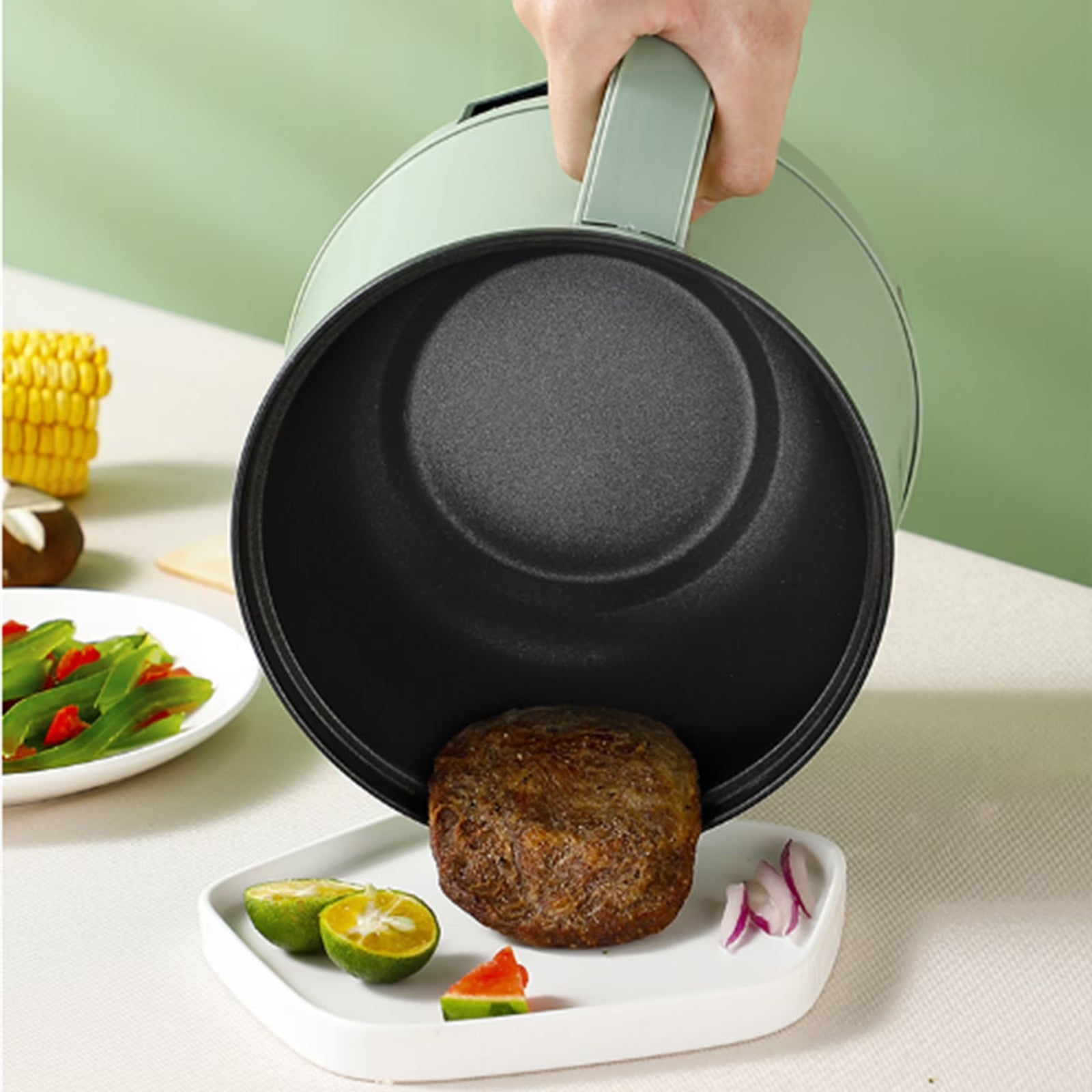 Portable Multifunctional Non-Stick Electric Pot