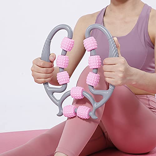 9 Wheel U Shape Roller Massager