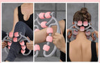 9 Wheel U Shape Roller Massager
