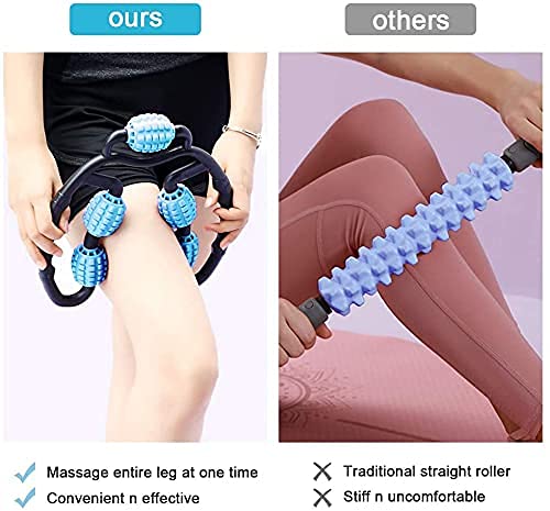 9 Wheel U Shape Roller Massager