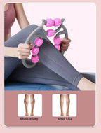 9 Wheel U Shape Roller Massager