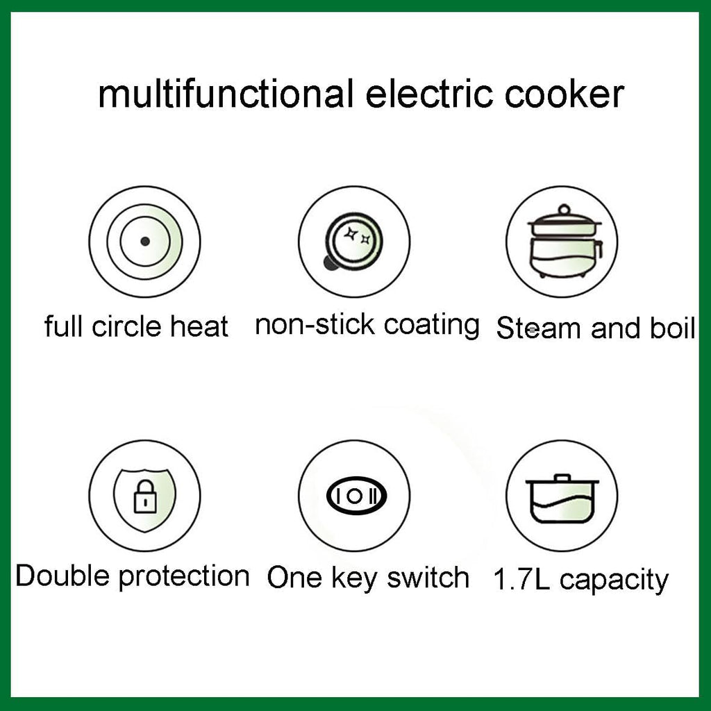 Portable Multifunctional Non-Stick Electric Pot