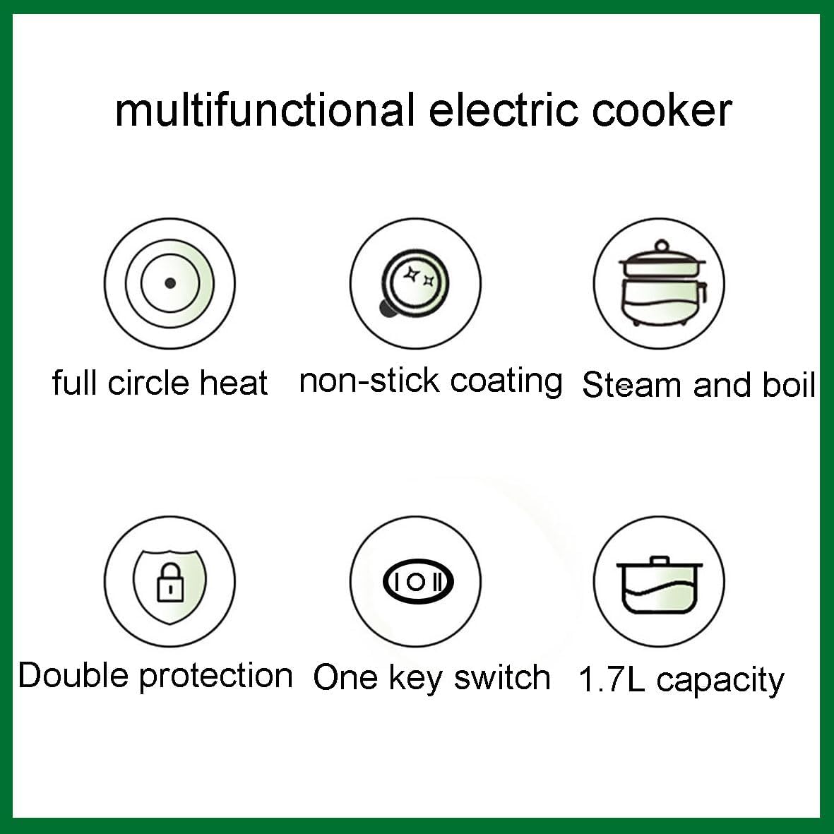 Portable Multifunctional Non-Stick Electric Pot