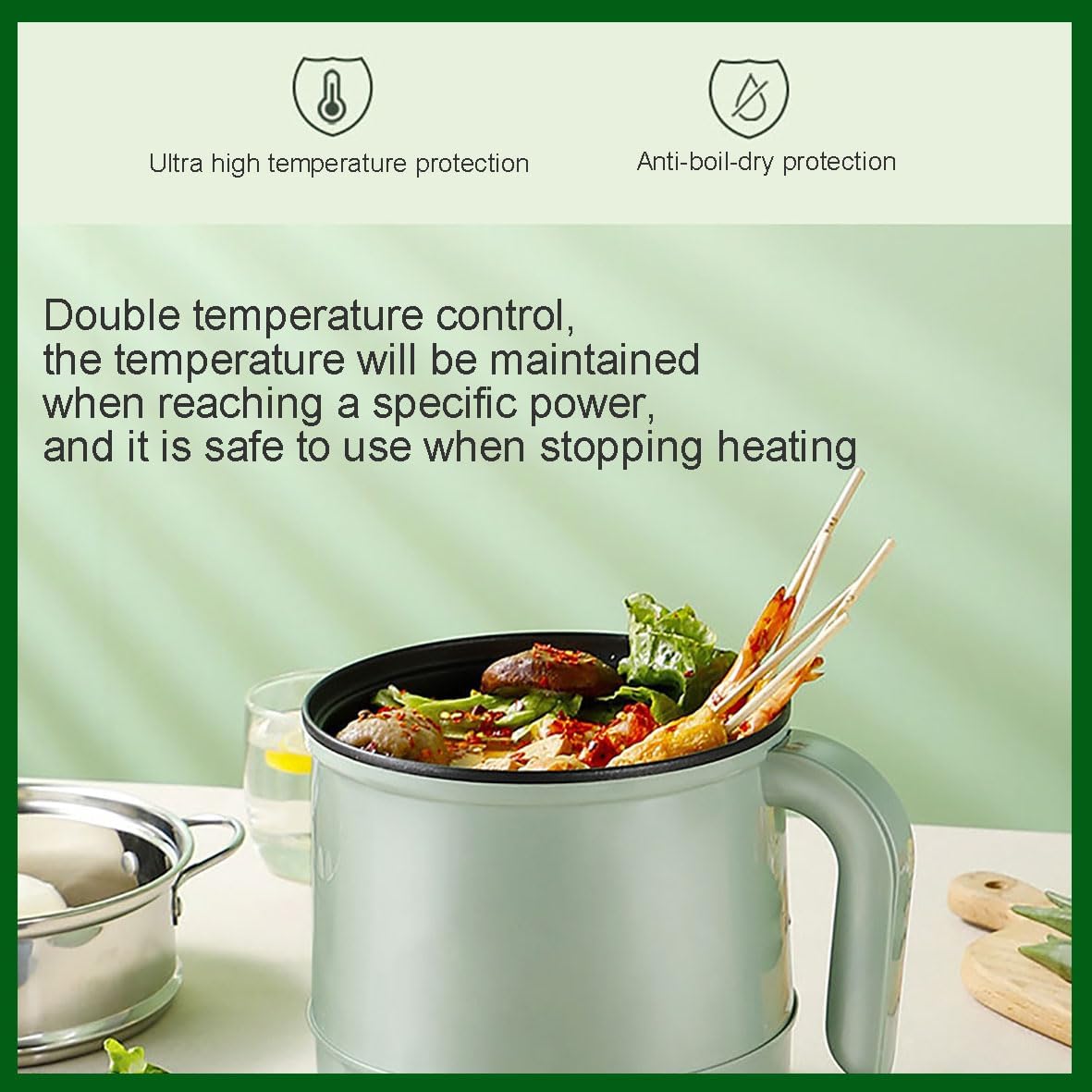 Portable Multifunctional Non-Stick Electric Pot