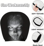 Ghost Car Headrest Cover