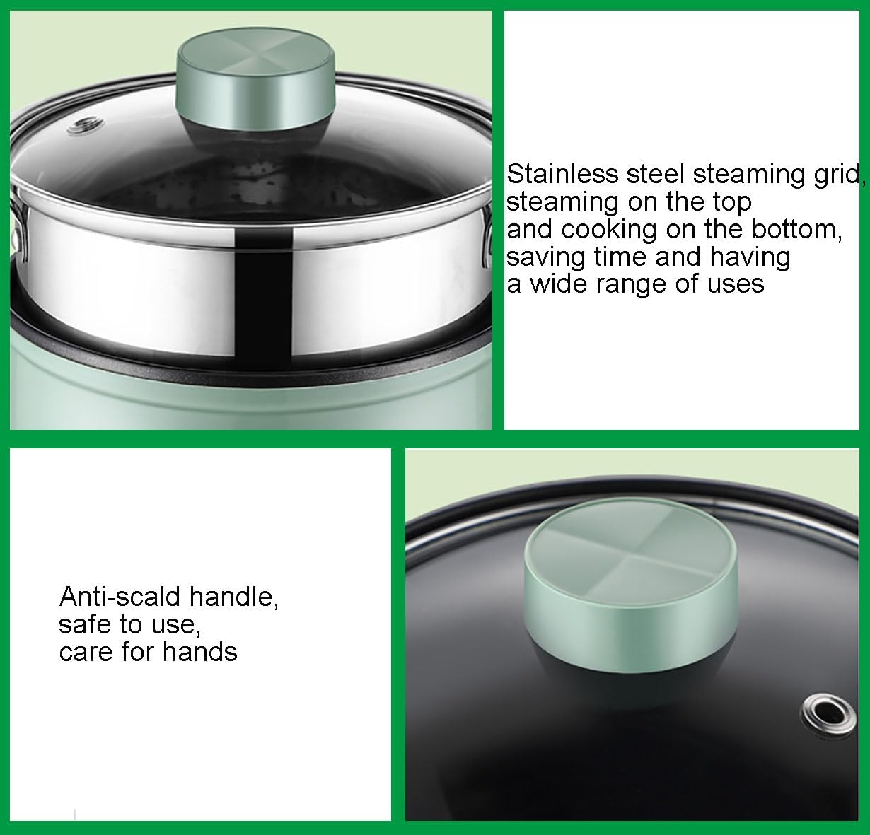 Portable Multifunctional Non-Stick Electric Pot
