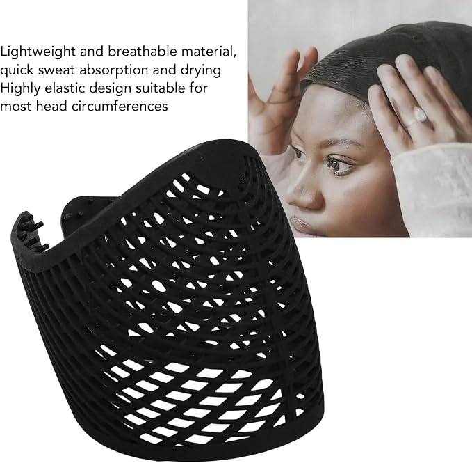 Lightweight Breathable Hijab Crown Cap, Non-Slip Nylon Holder for Effortless Hijab Hold, All-Day Comfortable Wear for Women