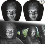 Ghost Car Headrest Cover