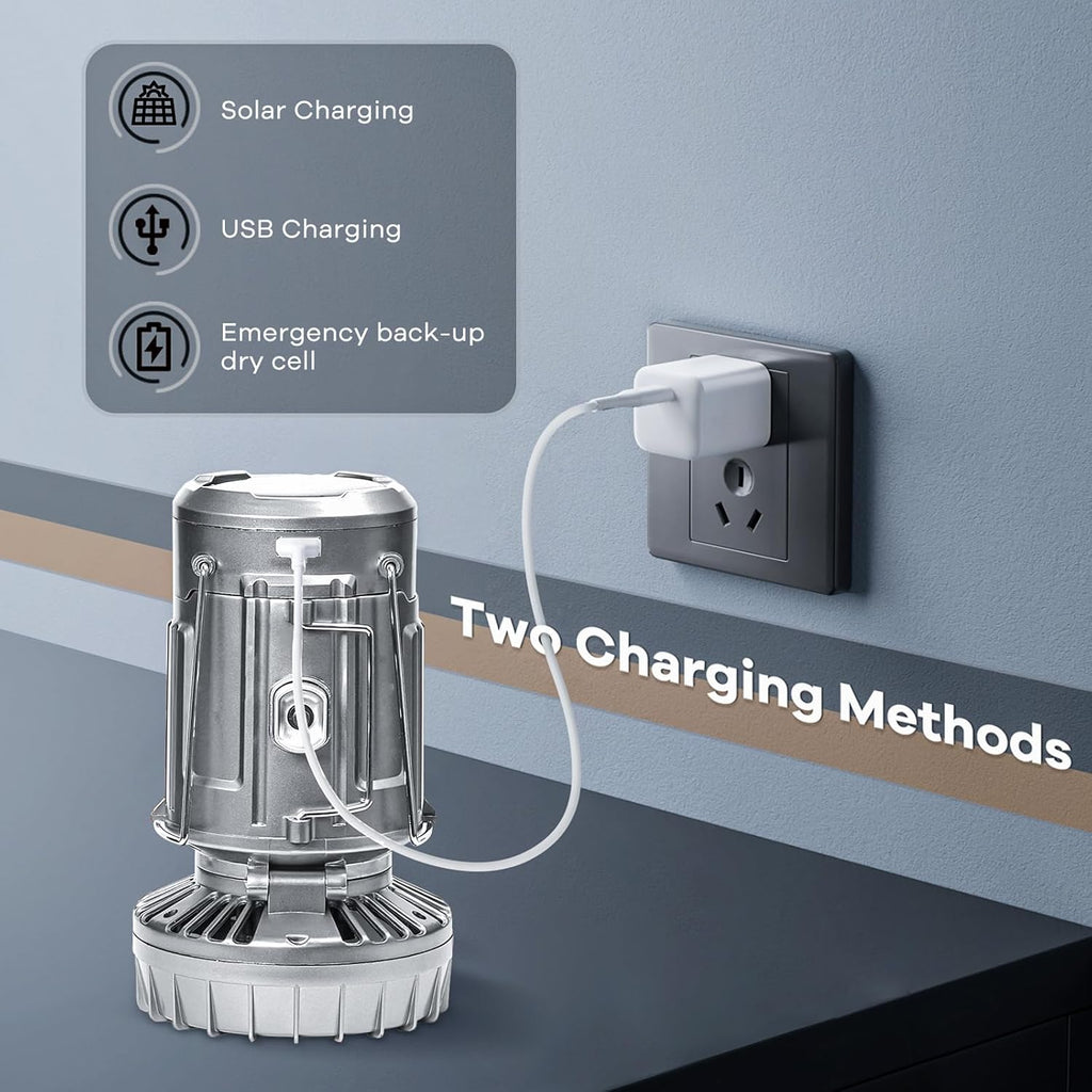 3 in 1 Solar Fan Lamp