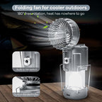 3 in 1 Solar Fan Lamp