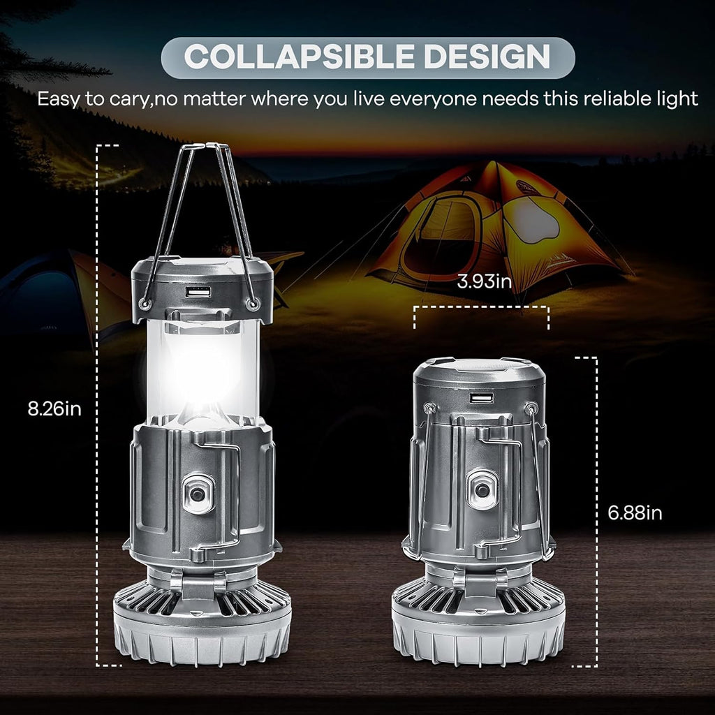 3 in 1 Solar Fan Lamp