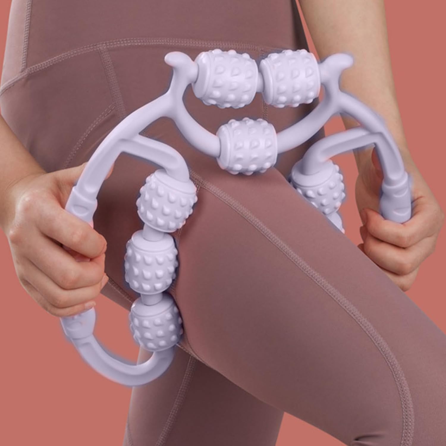 9 Wheel U Shape Roller Massager