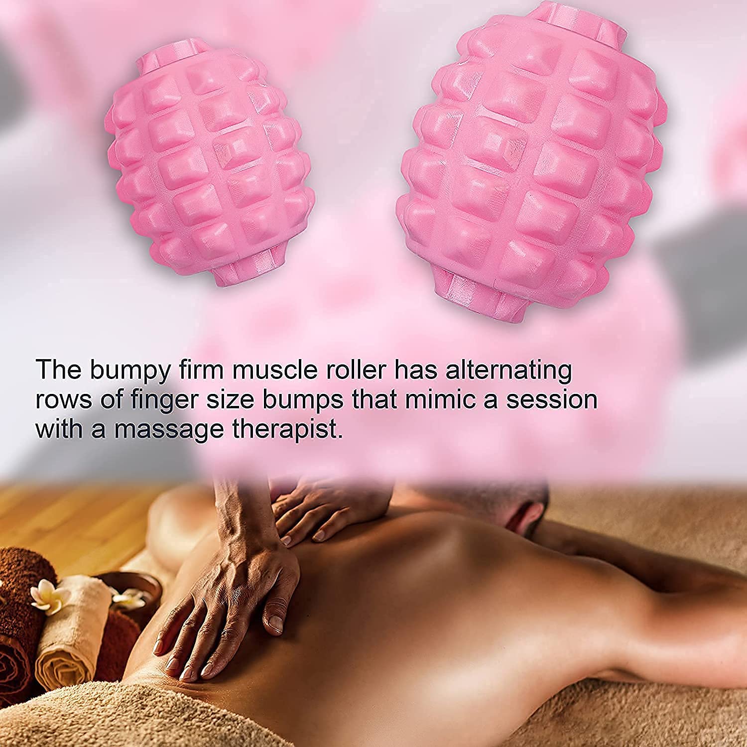 9 Wheel U Shape Roller Massager