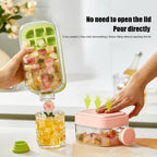 2-in-1 Ice Cube Maker Water Bottle
