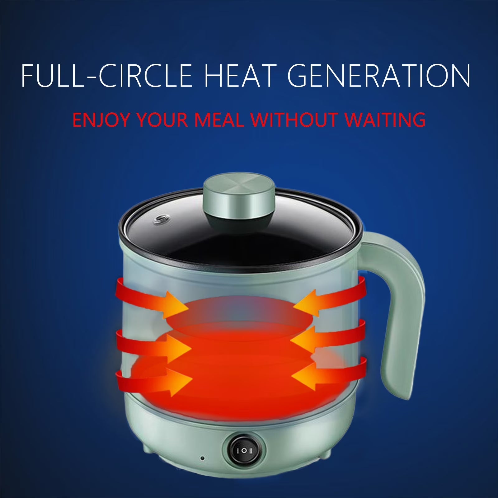 Portable Multifunctional Non-Stick Electric Pot