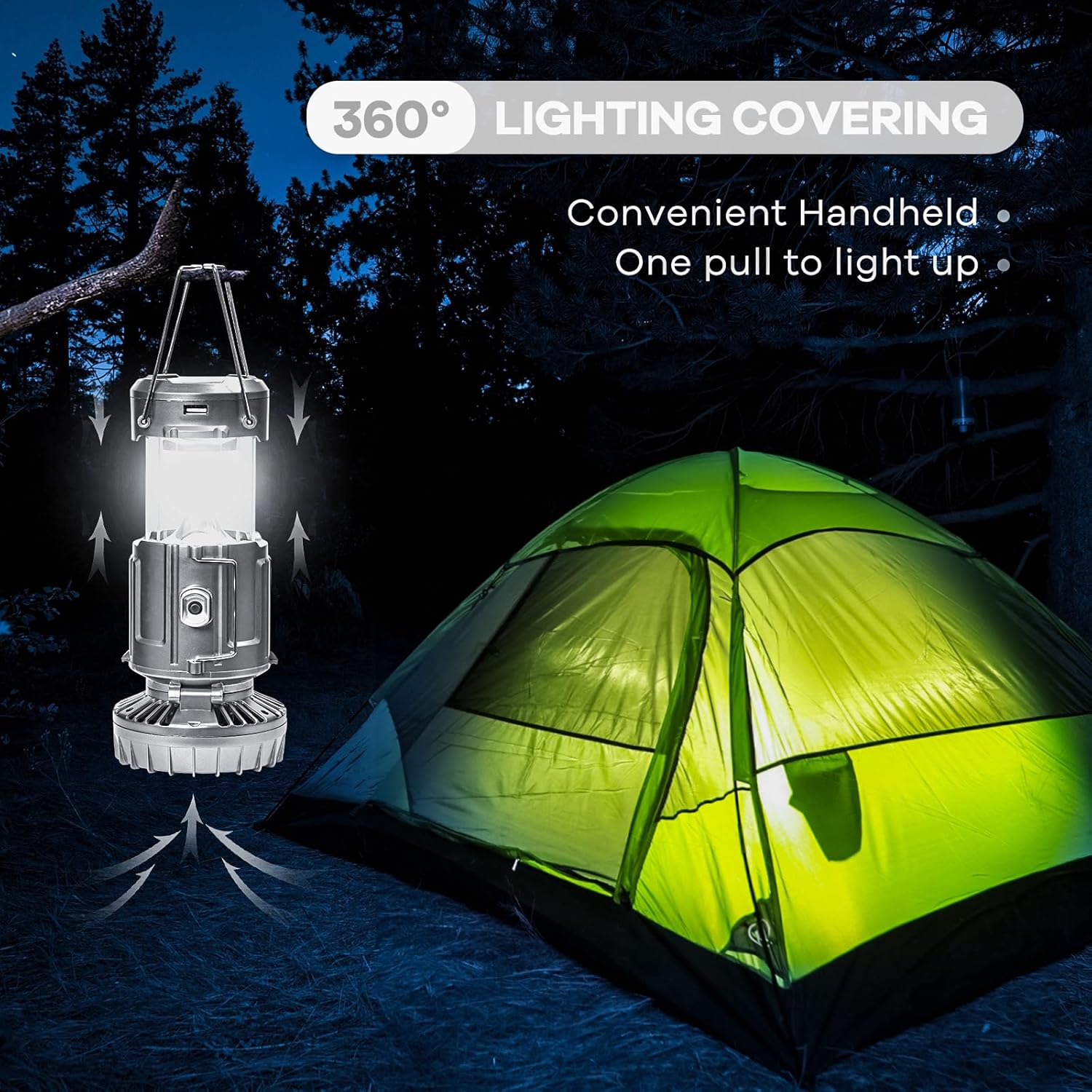 3 in 1 Solar Fan Lamp