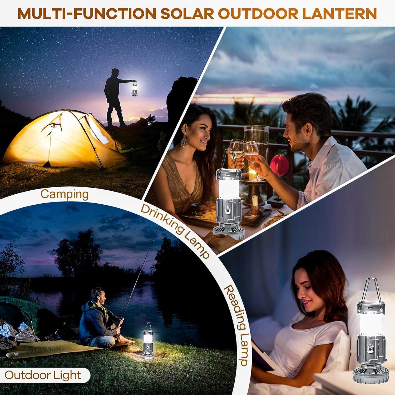 3 in 1 Solar Fan Lamp