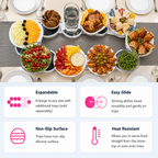 360° Rotating Food Serving Tray