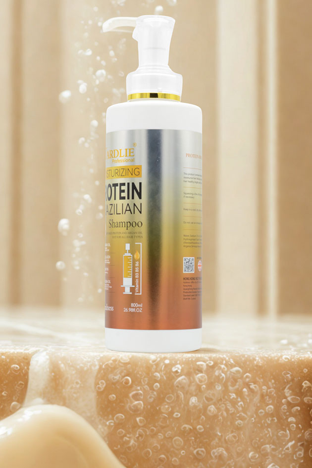Yardlie Brazilian Protein Shampoo 750ml with Keratin Injection Treatment | Argan Oil
