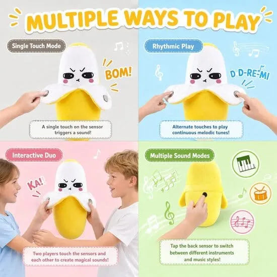 Sensor Musical Plush Banana