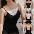 Women's Deep Neck Mock Camisole – Pack of 3 ,3 Classic Colors