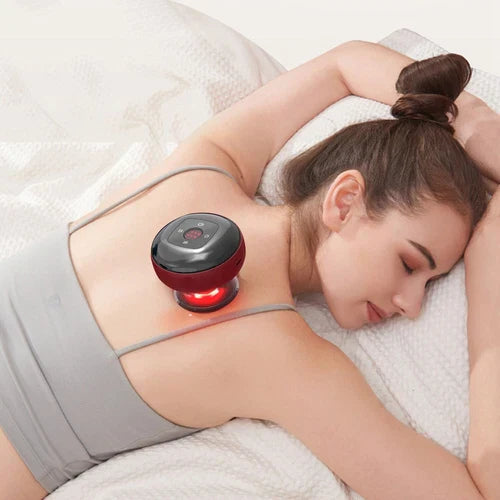 Electric Cupping Massager with Infrared Therapy – Pain Relief & Muscle Recovery