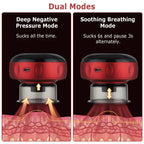 Electric Cupping Massager with Infrared Therapy – Pain Relief & Muscle Recovery
