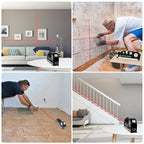 4 in 1 Fixit Laser Level (IMPORTED) Pro 3 4in1 Multi-Purpose Measuring Tool With 8 Feet Tape